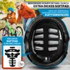L blau DUNLOP SPORTS Fahrradhelm Kinder Skaterhelm Produktbild-Vorschau 6