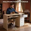 Schreibtisch 5 Schubl. 5 Schubl, minimalistisch, stabil. Produktbild-Vorschau 3