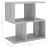 vidaXL Noční stolek Concrete Grey 50x30x51,5 cm Dřevěný Náhled obrázku produktu 7