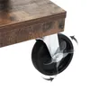 Close-up of a wheel and wooden surface of a rolling stand. Náhled obrázku produktu