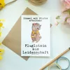Mr. & Mrs. Panda babykarte Fluglotsin Leidenschaft - Weiß - Produktbild-Vorschau 2