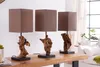 riess-ambiente Treibholz Tischlampe HYPNOTIC 45cm braun mit Produktbild-Vorschau 3