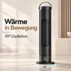 Aironex Heizlüfter 2000W Keramik – Elektrische Heizung mit Produktbild-Vorschau 2