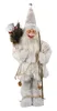3er Set LED Deko Figur Weihnachtsmann creme warmweiß mit Produktbild-Vorschau 4