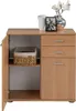 Kommode - Buche Nachbildung - B 71 cm - 2 Türen - 2 Produktbild-Vorschau 3