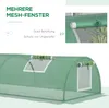 Outsunny Foliengewächshaus Mini Tunnelgewächshaus mit Mesh Produktbild-Vorschau 5