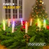 DEUBA® LED Weihnachtsbaumkerzen Kabellos 20er Set Bunt mit Produktbild-Vorschau 7