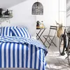 Set di biancheria da letto Today, cotone, blu/bianco, Anteprima dell’immagine prodotto 1