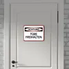 Türe freihalten Warn- und Hinweisschild im modernen Design Produktbild-Vorschau 6