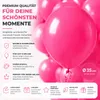 50 ballonnen, roze, diameter 35 cm, geschikt voor Productafbeelding-voorbeeld 8