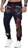 Herren Jogginghose | Monte Carlo 592  Schwarz/Rot L Produktbild-Vorschau 2