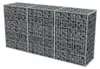 vidaXL Gabionenkorb Stahl 200×50×100 cm Produktbild-Vorschau 3