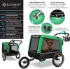 KESSER® Hundeanhänger Boxer 3-in-1 Hundebuggy & Jogger Produktbild-Vorschau 2