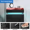 CLIPOP Nachttisch mit RGB LED, 2 Schubladen, Holz Produktbild-Vorschau 10