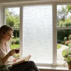 2er-Set 3D Sichtschutzfolie Kreuzdesign für Fenster 45x200 Produktbild-Vorschau 5