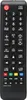 A close-up shot of a black TV remote control. Náhľad obrázku produktu