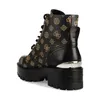 Guess Damen Stiefeletten FL7FLW FAL10 BROCR Farbe: Braun Produktbild-Vorschau 3