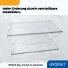 Exquisit Kühl-Gefrierkombination KGC233-60-HE-040D inoxlook Produktbild-Vorschau 7