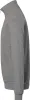 HAKRO Zip Sweatshirt Premium #451 Gr. S grau-meliert Produktbild-Vorschau 2