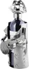 BRUBAKER Flaschenhalter Rockstar Guitarre Metall Skulptur Produktbild-Vorschau 2