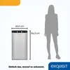 Exquisit Vollraumkühlschrank KS85-V-091E inoxlook | 75 l Produktbild-Vorschau 5