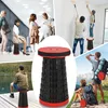 Peviasot, 4 chaises pliantes portables, couleur rouge, Voir les images du produit 10