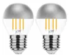 Modee E27 LED-Lampe P45 4W 400lm 2700K warmweiß 2 Stück Produktbild-Vorschau 1