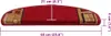 vidaXL Tappetini autoadesivi per scale 15 pz. Rosso 65x21x4 Anteprima dell’immagine prodotto 7