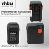 vhbw Akku kompatibel mit Gardena CST 2018-Li Grasschere, Produktbild-Vorschau 5