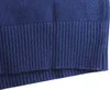 Damen Strickjacke Cardigan Wollpullover XXL Marineblau Produktbild-Vorschau 7
