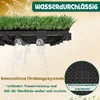 LZQ Rasen Klickfliesen 30x30 cm (2m²) - 22 Stück Produktbild-Vorschau 4