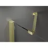 Mexen Velar Duo Duschkabine 90x80 cm Mattglas, Gold Produktbild-Vorschau 7