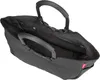 An open black tote bag with black handles, shown from a high angle. Náhled obrázku produktu