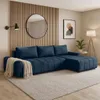 Ecksofa mit Schlaffunktion und Liegefläche: 128 x 234 cm
Breite: 290 
Höhe: 75 cm
Tiefe: 169 cm