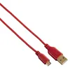 USB Ladekabel 3m + Knöpfe Rot für Sony PS4 Controller Produktbild-Vorschau 2