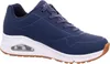 A studio shot of a blue Skechers sneaker. Anteprima dell’immagine prodotto