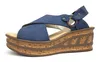 Rieker Damen Sandalen Plateau Keilabsatz 68184, Größe:38 Produktbild-Vorschau 49