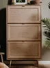 Finori Schuhschrank Bali 49A Sonoma-Eiche und Raffia-Druck Produktbild-Vorschau 18