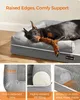 Cama ortopédica para perros Feandrea, 120x85 cm, color gris Vista previa de la imagen del producto 3