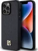 Funda DKNY de cuero con estampado, logo metálico y Vista previa de la imagen del producto 1