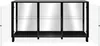 finori Albi 51A Sideboard, schwarz / Spiegel Maß: B x H x T Produktbild-Vorschau 3