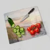 DEQORI Herdabdeckplatte Glas 1-tlg 'Abendruhe am Strand' Produktbild-Vorschau 4