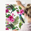 Muralo Vlies Tapete TROPISCHE PFLANZEN Blumen Blätter Produktbild-Vorschau 5