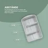 Organiseur de cuisine pour épices et sachets - blanc - pack Voir les images du produit 3