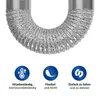 Abluftschlauch 3m Flexrohr universal 100er für Lüftung Produktbild-Vorschau 5