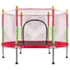Trampoline de jardin enfant 140cm rouge Voir les images du produit 1