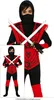 A child wearing a ninja costume with swords. Anteprima dell’immagine prodotto