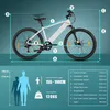 26" E-Bike Herren Damen 250W MTB mit abnehmbarem 36V 10.5Ah Produktbild-Vorschau 8