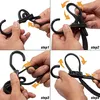 Verstellbar Spanngummi mit Haken, Expander mit Metallhaken Produktbild-Vorschau 6