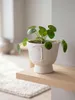 Clayre & Eef Pot de fleurs Ø 17x15 cm Blanc Céramique Voir les images du produit 5